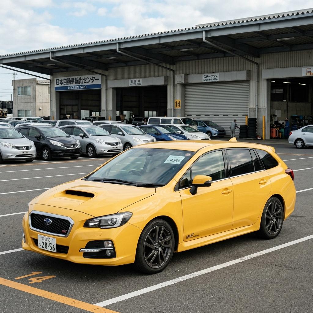 Subaru Levorg 2017 used car export from Japan